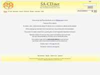 sa-cd.net Webseite Vorschau