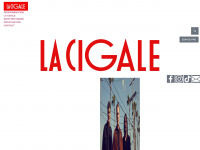 lacigale.fr Webseite Vorschau