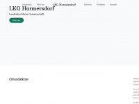 lkg-hormersdorf.de Webseite Vorschau