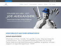 joealexander.com Webseite Vorschau