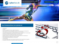 cyberlaw.de Webseite Vorschau