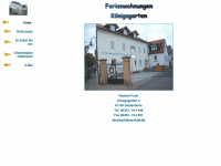fewo-funk.de Webseite Vorschau