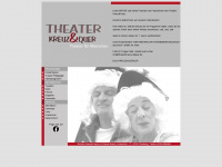 theaterkreuzundquer.de Webseite Vorschau