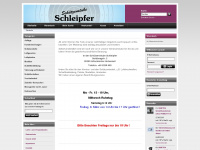 schleipfer-shop.de Webseite Vorschau