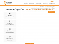 hoergeraete-bayreuth.de Webseite Vorschau