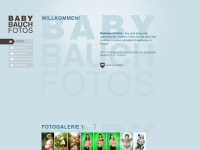 babybauchfotos.at Webseite Vorschau