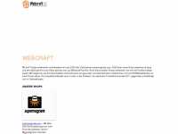 webcraft.ch Webseite Vorschau