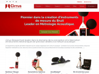 cirrusresearch.fr Webseite Vorschau