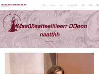 massatelier-donath.de Webseite Vorschau