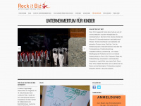 rockitbiz.org Webseite Vorschau