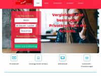 privatkreditschweiz.com Webseite Vorschau