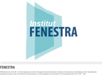 institut-fenestra.de Webseite Vorschau
