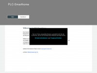 plc-smarthome.de Webseite Vorschau