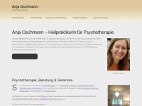 anja-oschmann.de Webseite Vorschau