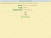 programmierecke.net Webseite Vorschau