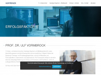 vormbrock.net Webseite Vorschau
