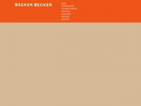 baecker.biz Webseite Vorschau