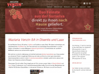 mazlaria-venzin.ch Webseite Vorschau