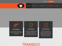 transeco.ch Webseite Vorschau