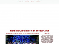 theaterarth.ch Webseite Vorschau
