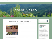 nasana-yeva.de Webseite Vorschau