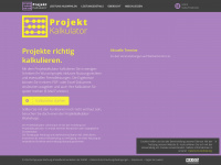 projektkalkulator.at Webseite Vorschau