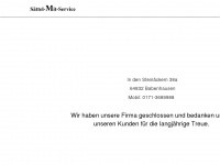 sattel-service.de Webseite Vorschau