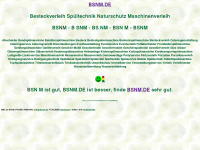 bsnm.de Webseite Vorschau
