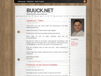 buuck.net Webseite Vorschau