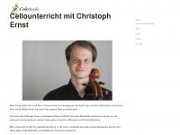 cellounterricht-linz.at Webseite Vorschau