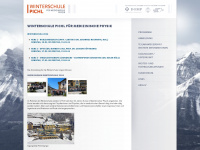 winterschule-pichl.de Webseite Vorschau