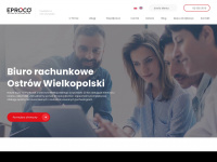 eproco.pl Webseite Vorschau