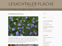 lesachtalerflachs.wordpress.com Webseite Vorschau