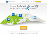 parkpool.de Webseite Vorschau