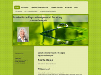 psychotherapie-rapp.de Webseite Vorschau