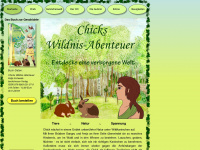chicks-wildnis-abenteuer.de Webseite Vorschau