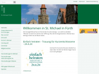 stmichael-fuerth.de Webseite Vorschau
