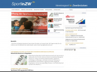 sportinzw.de Webseite Vorschau