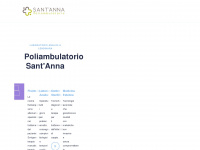poliambulatoriosantanna.it Webseite Vorschau