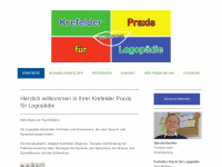 logopaedie-praxis-krefeld.de Webseite Vorschau