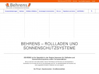behrens-hannover.de Webseite Vorschau