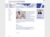 pro-chiropraktik.ch Webseite Vorschau