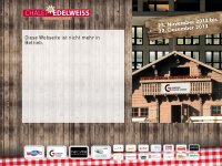 chaletedelweiss.ch Webseite Vorschau