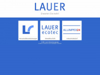 lauer-gruppe.com Webseite Vorschau