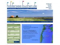 hiddensee-buchen.de Webseite Vorschau