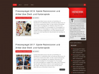 hendrikbreuer.com Webseite Vorschau