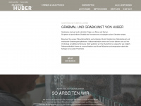 grabmal-huber.com Webseite Vorschau