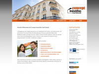 concept-immobilien-md.de Webseite Vorschau