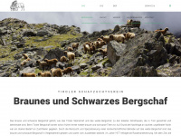 braunesbergschaf-tirol.at Webseite Vorschau
