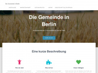 gemeinde-berlin.de Webseite Vorschau